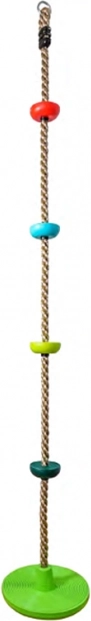 Kinder klimtouw met schijven en ronde schommel 2Kids Toys
