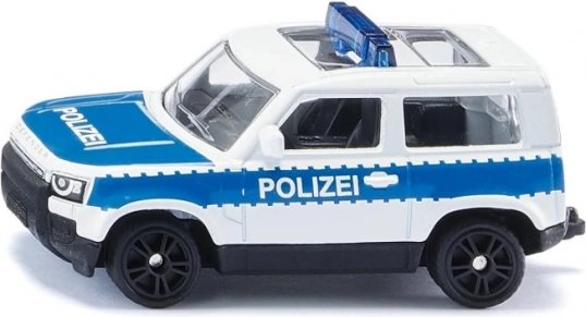 Land Rover Defender politiewagen