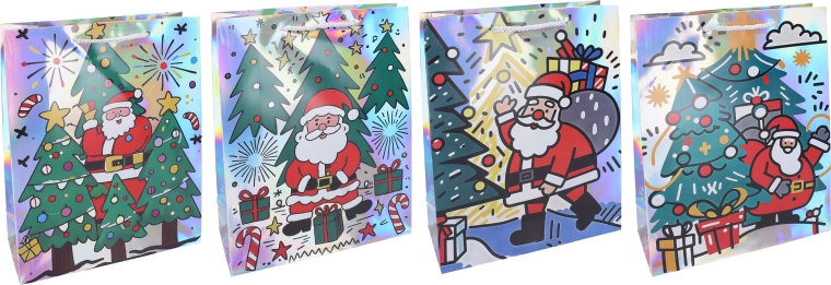 Kerstcadeautas L - 1 stuk
