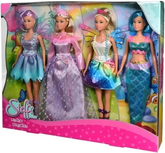 Steffi Love fantasycollectie met 4 poppen