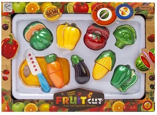 Groenten en fruit – snijset - 1 stuk