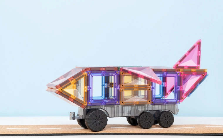 Voertuigen bouwen met functionerende wielen