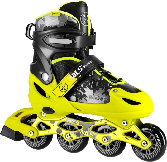 Inline skates NILS Extreme Rocko geel