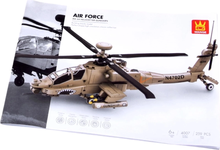 Realistische AH‑64-look