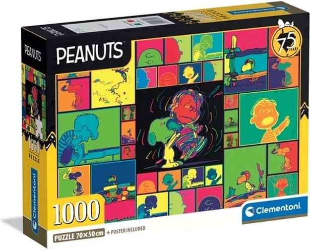 Puzzle Clementoni Impossible Compact Peanuts 1000 stukjes