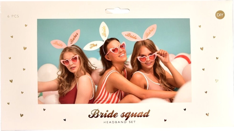 Party petten Bride Babes (6 st.)