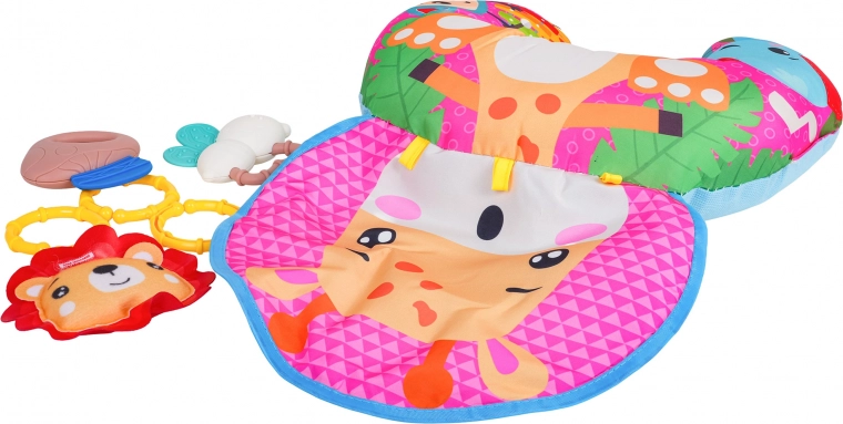 Ondersteuning tijdens tummy time