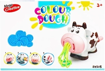 Klei met accessoires – creatieve koeien-set