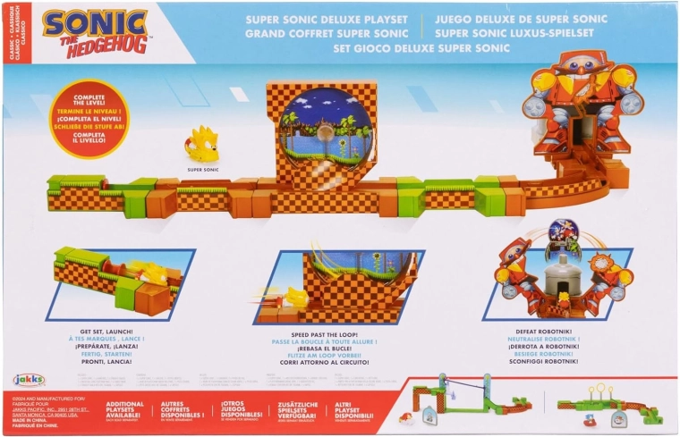 Strijd met Dr. Eggman aan het einde van de baan