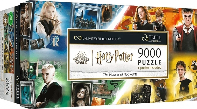 Puzzel 9000 stukjes Huizen van Zweinstein Harry Potter