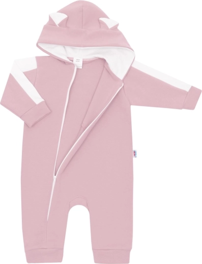 Ritssluiting over de hele lengte voor snel aankleden