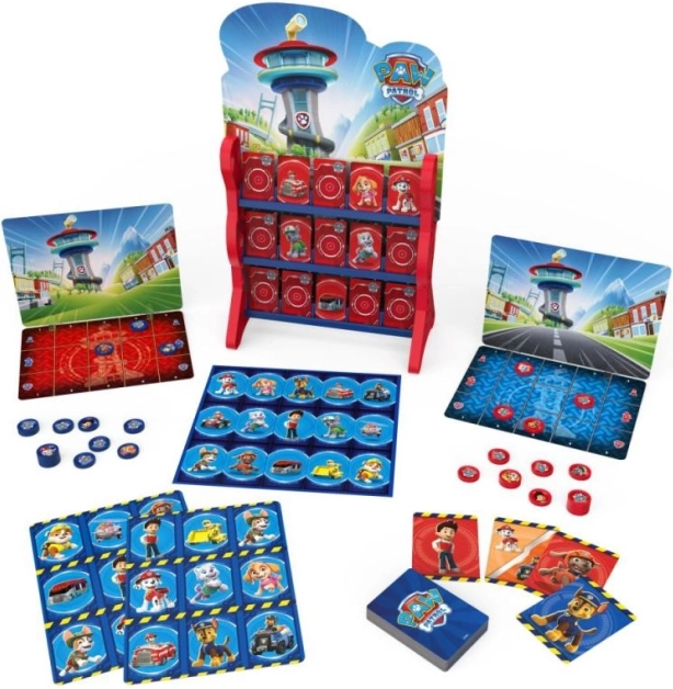 Gezelschapsspel Controle Toren PAW PATROL – set van 8 klassieke spellen