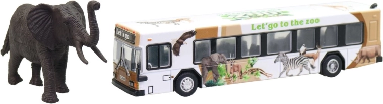 Bus en diertje in één verpakking