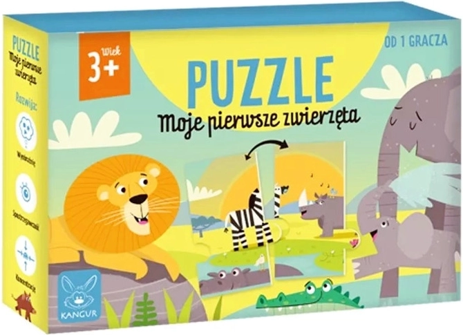 Puzzel Mijn eerste dieren – grote vloerpuzzel