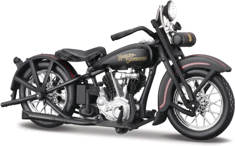 Maisto motorfiets Harley-Davidson 1928 JDH Twin Cam matzwart 1:18