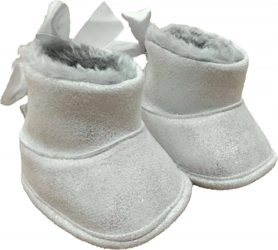 Antonio Juan schoentjes voor pop – zilveren laarsjes