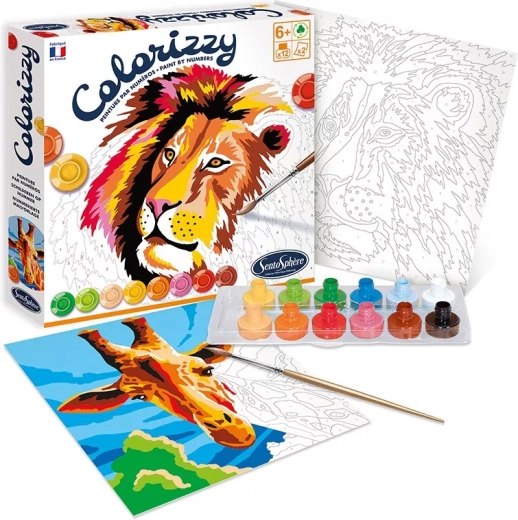 Sentosphere Colorizzy savanne – schilderen op nummer