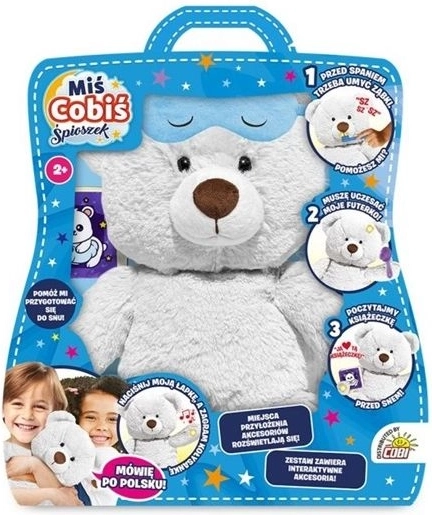 Interactieve teddybeer Cobiś Slapie