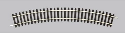 PIKO gebogen rail R2 H0, 30°, straal 422 mm