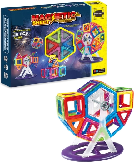 Magnetische bouwset Sparkys met 46 onderdelen