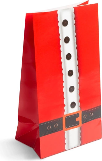 Kerstcadeautas Sinterklaas, 4 stuks