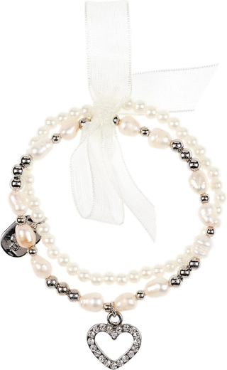 Souza! kinderarmband Bliss met pareltjes