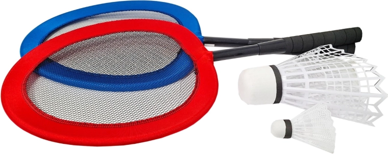 Badmintonset met LED-shuttles - 1 stuk
