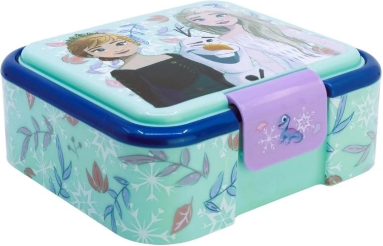 Lunchbox Frozen met 3 compartimenten - 1 stuk