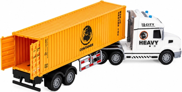 Afneembare container en openende achterdeuren