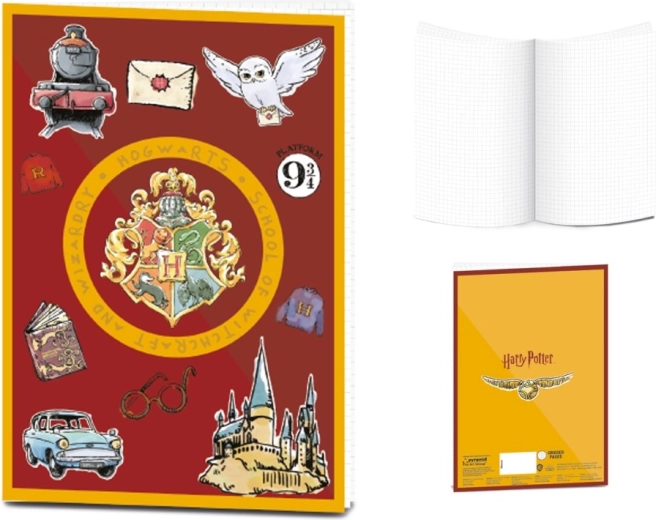 Harry Potter gelinieerd notitieblok