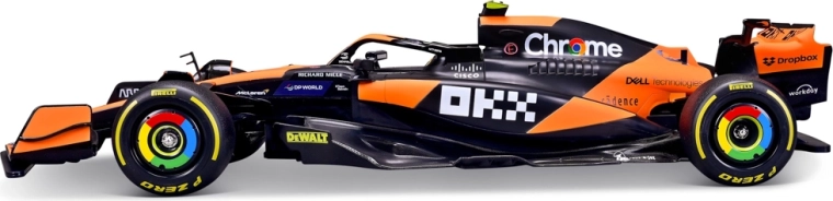Getrouwe replica van de McLaren MCL38