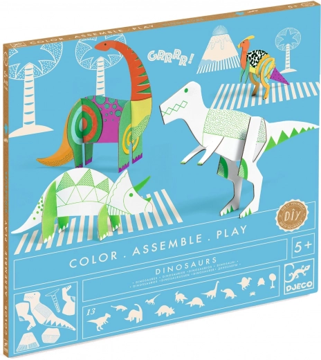 DIY Dinosaurussen van Djeco