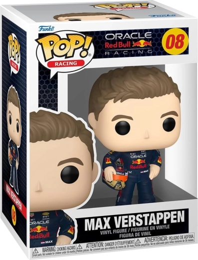 Funko Pop! Racing Red Bull Racing Max Verstappen #08 - 1 stuk