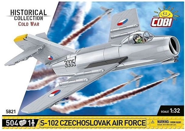Bouwset vliegtuig S-102 Tsjechoslowaakse luchtmacht (MiG-15) 1:32