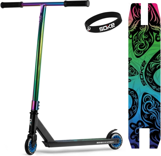 Freestyle step Soke EVO street black rainbow