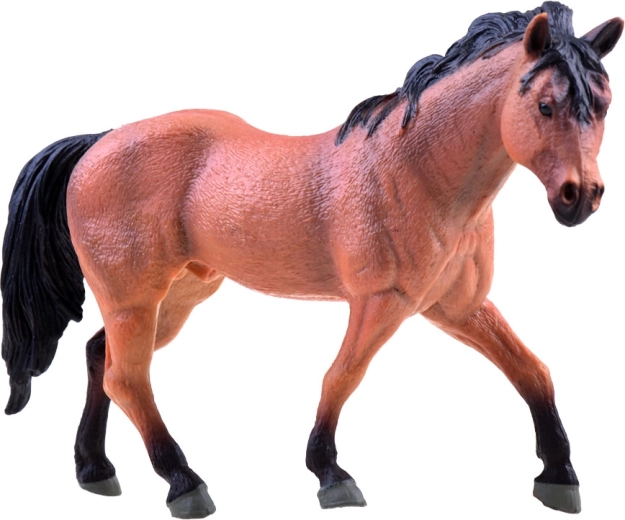 Realistische figuur van een volwassen paard