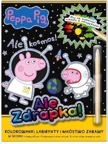 Peppa Pig – Maar een krasknutselboek: Maar de ruimte!