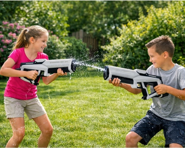 Automatisch schieten zonder pompen