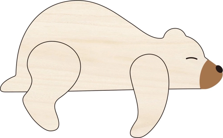 OH,POPPY! wandlamp ted the bear