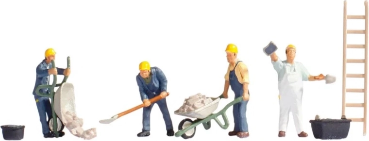 Noch bouwvakkers – figuurset H0