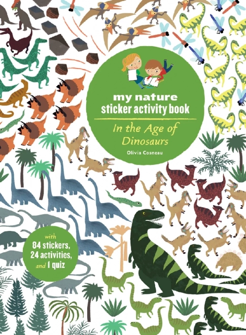 Chronicle Books activiteitenboek met stickers – In de tijd van de dinosaurussen