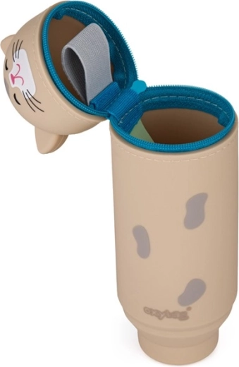 Praktische indeling binnenin en veilige rits