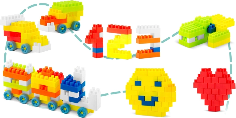 300 onderdelen voor eindeloos bouwen