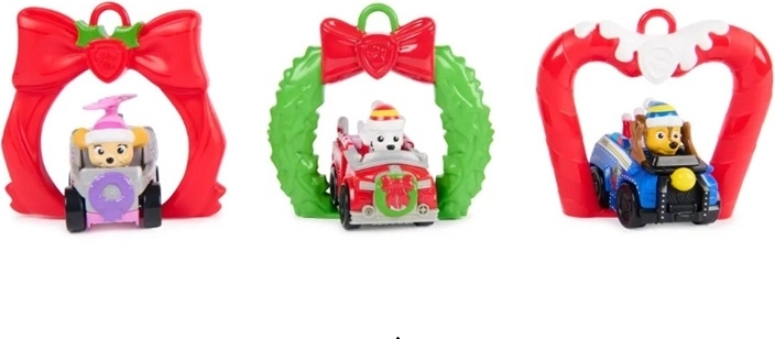 Kerstmis-mini voertuig Paw Patrol - 1 stuk