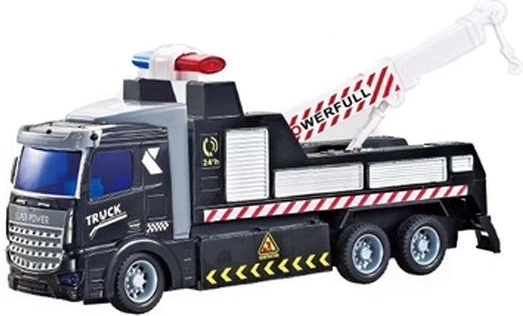 Vrachtwagen takelwagen met kraan op afstandsbediening - 1 stuk