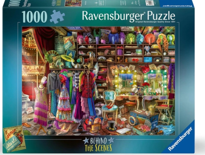 Ravensburger puzzel Achter de schermen 1000 stukjes