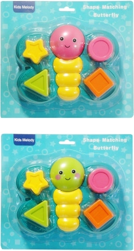 Didactische sorter vlindertje voor baby’s