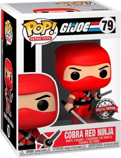 Funko Pop! G.I. Joe Cobra Red Ninja Exclusive #79 - 1 stuk