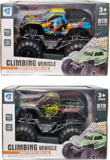 Terrein RC-auto met grote wielen