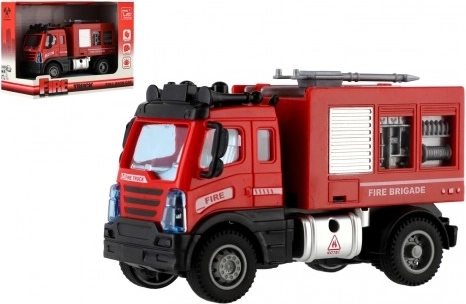 Brandweerauto met terugtrekmechanisme